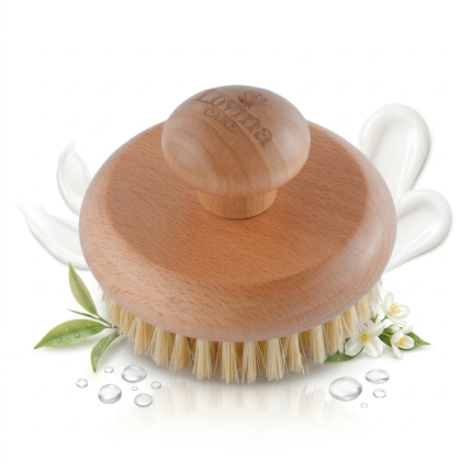 فرشاة الجسم الخشبية (Body Brush)