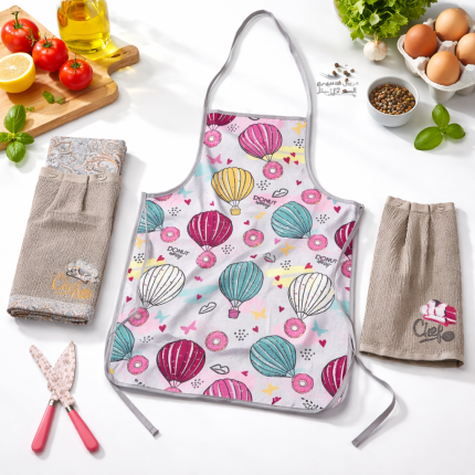 طقم مريول مطبخ